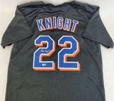 Ray Knight Signed New York Met Jersey (Steiner) 1986 World Series MVP / 3rd Base