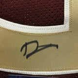 FRAMED Autographed/Signed DERWIN JAMES 33x42 Florida State Red Jersey PSA COA