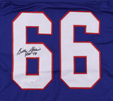 Billy Shaw Signed Buffalo Bills Jersey Inscribd HOF 99 (JSA COA) 8xAFL All-Star