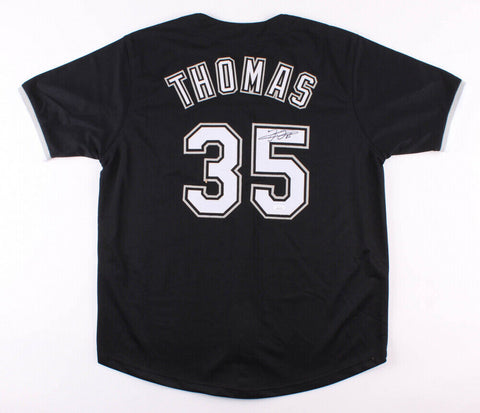 Frank Thomas Signed White Sox Jersey (JSA COA) 2xA.L. MVP 1993 & 1994/ Big Hurt