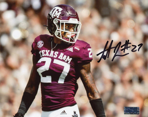 ANTONIO JOHNSON SIGNED AUTOGRAPHED TEXAS A&M AGGIES 8x10 PHOTO COA