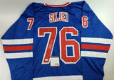 Brady Skjei Signed New York Rangers Jersey (PSA COA) U of Minnesota Defenseman