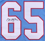 Elvin Bethea Signed Houston Oilers Jersey (JSA COA) 8xPro Bowl Defensive End