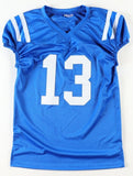 Mike Vanderjagt Signed Colts Indianapolis Pro Cut Jersey (JSA COA) Pro Bowl P.K.