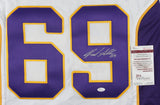 Jared Allen Signed Minnesota Vikings Home Jersey (JSA COA) 5xPro Bowl Defnse End