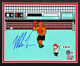 MIKE TYSON AUTOGRAPHED FRAMED 11X14 PUNCH-OUT!! PHOTO CONTROLLER BECKETT 230191