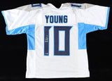 Vince Young Signed Tennessee Titans Jersey (PIA Hologram) Ex-Univ. of Texas Q.B