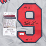 Matt Williams Signed Cleveland Indians Jersey (JSA COA) 5xAll Star 3rd Baseman