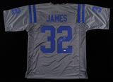 Edgerrin James Signed Indianapolis Colts Jersey (JSA COA) 4xPro Bowl Running Bck