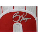 Bryce Harper Autographed/Signed Philadelphia Phillies White Jersey FAN 46688