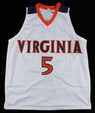 Kyle Guy Signed Virginia Cavaliers Jersey (PSA COA) 2019 N.Y.Knicks Draft Pick