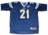 LADAINIAN TOMLINSON SIGNED SAN DIEGO CHARGERS #21 REEBOK PREMIER JERSEY BECKETT