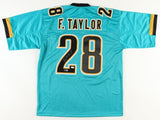 Fred Taylor Signed Jaguars Jersey (JSA) Jacksonville All Pro R.B. 1998-2008