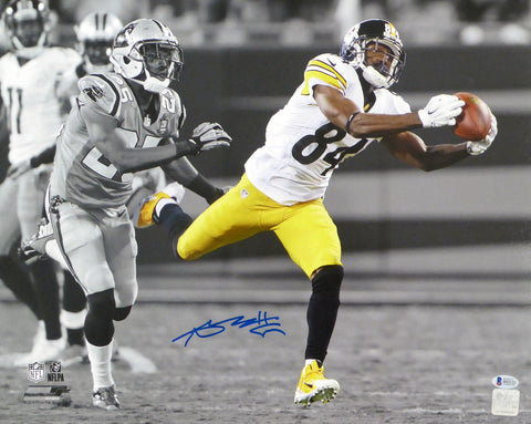 ANTONIO BROWN AUTOGRAPHED 16X20 PHOTO PITTSBURGH STEELERS BECKETT BAS 121850