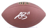 A.J. Brown Autographed Wilson Super Grip Football - Beckett W Hologram *Silver