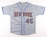 John Franco Signed New York Mets Jersey (JSA COA) 3xN.L Saves Leader/ 4xAll Star