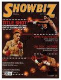 Antonio Margarito, Shane Mosley Diaz Autographed Showbiz Magazine Beckett