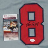 Javier Lopez Signed Atlanta Braves Jersey (JSA COA) 1995 World Series Champion