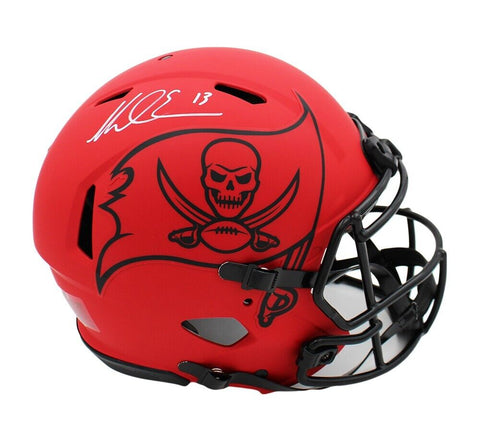 Mike Evans Signed Tampa Bay Buccaneers Speed Authentic Rave NFL Helmet