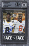 Georgia Tech Demaryius Thomas Signed 2010 Press Pass #FF13 Card Auto 10 BAS Slab