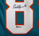 MIAMI DOLPHINS NICK BUONICONTI AUTOGRAPHED TEAL JERSEY "HOF 01" PSA/DNA 179034