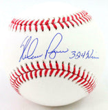 Nolan Ryan Autographed Rawlings OML Baseball w/324 Wins - AIV Hologram *Blue