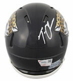 Jaguars Trevor Lawrence Authentic Signed Speed Mini Helmet Autographed Fanatics