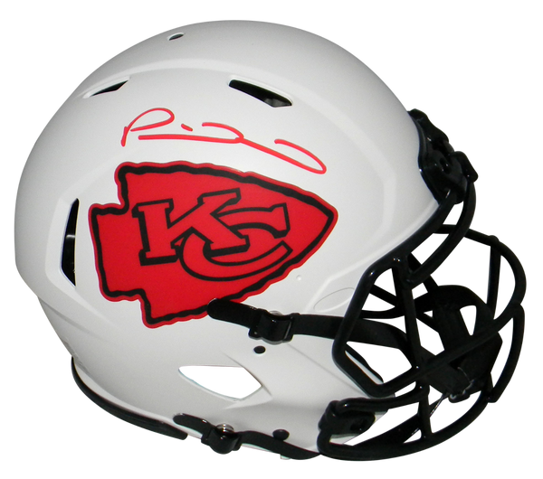 PATRICK MAHOMES AUTOGRAPHED KANSAS CITY CHIEFS LUNAR AUTHENTIC HELMET BECKETT