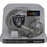 Jim Plunkett Autographed Oakland Raiders Mini Helmet SB MVP Beckett 46812