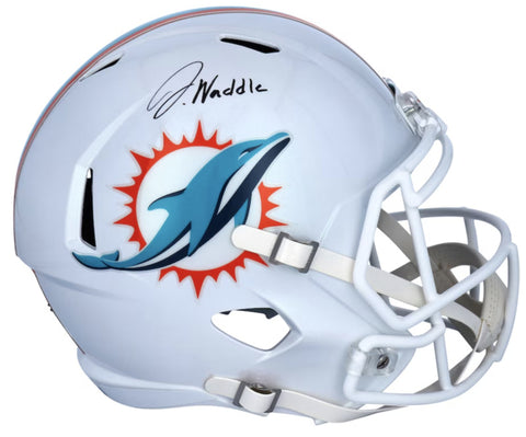 Jaylen Waddle Autographed Miami Dolphins Full Size Speed Helmet Fanatics