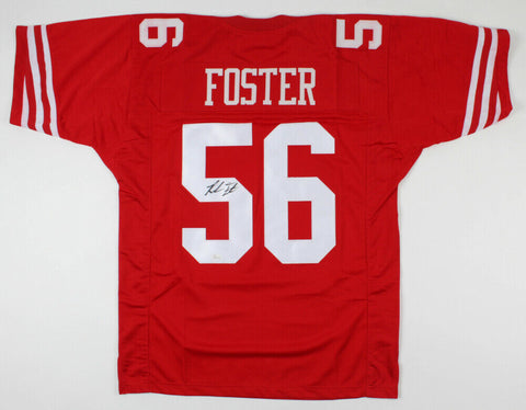 Reuben Foster Signed 49ers Red Jersey (JSA COA) San Francisco Linebacker