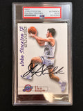 John Stockton signed Cut PSA/DNA Utah Jazz Autographed