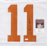 Derrick Johnson Signed Texas Longhorns Jersey (JSA COA) K. C. Chiefs Linebacker