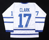 Wendel Clark Signed Toronto Maple Leafs Jersey (JSA COA) #1 Pick 1985 NHL Draft