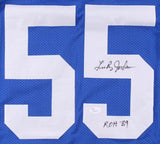 Lee Roy Jordan Signed Dallas Cowboys Jersey (JSA COA) 5xPro Bowl (67-69,73-74)