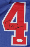 Joe Dumars Signed Detroit Pistons Jersey (JSA COA) 6xAll Star Point Guard