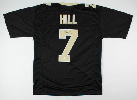 Taysom Hill Signed New Orleans Saints Jersey (Beckett COA) N O Saints Back Up QB