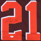 Denzel Ward Signed Browns Brown Jersey (JSA COA) #4 Overall pick 2018 NFL Draft