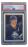 Dale Hawerchuk Signed 1991 Topps #65 Buffalo Sabres Hockey Card PSA/DNA