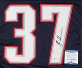 Rodney Harrison Signed Patriots Jersey (Beckett COA) New England D.B. 2003-2008