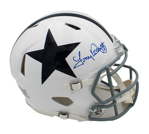 Tony Dorsett Signed Dallas Cowboys Speed Authentic TB 60-63 NFL Helmet