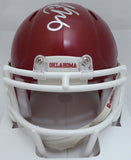 Kyler Murray Autographed Signed Oklahoma Speed Mini Helmet Beckett J49298