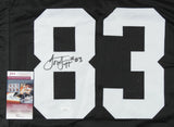 Louis Lipps Signed Steeler Jersey (JSA COA) Pittsburgh Wide Receiver (1984-1991)