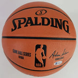 Shaquille O'Neal Signed Spalding NBA Full Size Basketball (Beckett) Magic Lakers