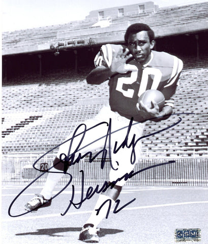 JOHNNY RODGERS AUTOGRAPHED SIGNED NEBRASKA CORNHUSKERS 8x10 PHOTO COA