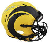 Rams Kurt Warner Signed Rave Full Size Speed Rep Helmet W/ Case BAS Witnessed