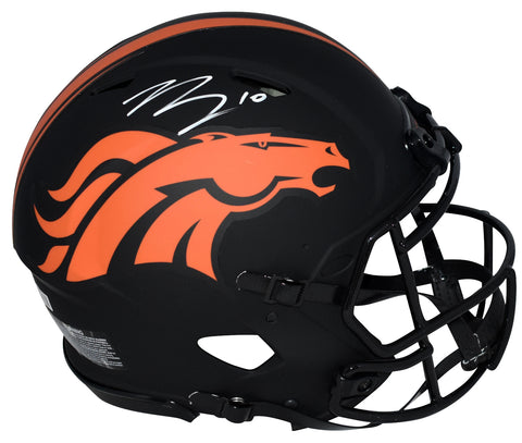 BO NIX AUTOGRAPHED DENVER BRONCOS ECLIPSE AUTHENTIC SPEED HELMET BECKETT