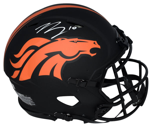 BO NIX AUTOGRAPHED DENVER BRONCOS ECLIPSE AUTHENTIC SPEED HELMET BECKETT