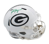 Brett Favre Signed Green Bay Packers Speed FS Salute to Service 3 NFL Helmet