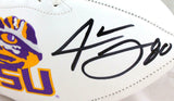 Jarvis Landry/Odell Beckham Autographed LSU Tigers Logo Football-Beckett W Holo